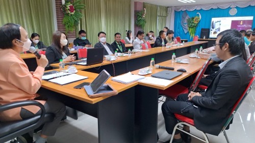 ทน.แม่สอด เข้าร่วมการประชุมเพื่อชี้แจงเรื่องการลงระบบแจ้งทะเบียนผู้มีหน้าที่ยืนบัญชีแสดงทรัพย์สินและหนี้สิน (Online Declaration Registration System : ODRS)  