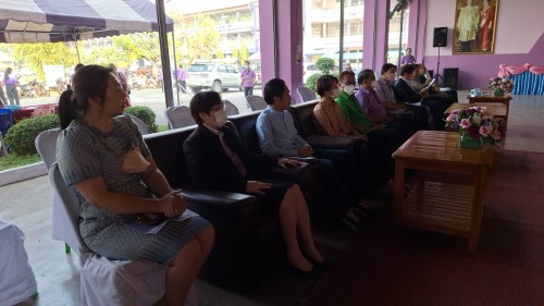ทน.แม่สอด เข้าร่วมการประชุมผู้ปกครองนักเรียนของโรงเรียนเทศบาลวัดบุญญาวาส ภาคเรียนที่ 2 ประจำปีการศึกษา 2566