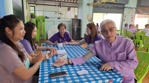 ทน.แม่สอด เข้าร่วมการประชุมกลุ่มผู้สูงอายุชุมชนอินทรคีรี1 ประจำเดือน กุมภาพันธ์ 2567