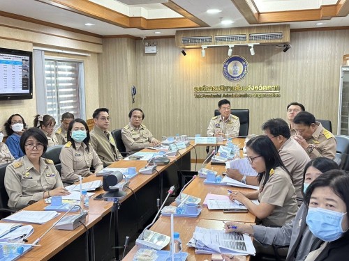 ทน.แม่สอด เข้าประชุมชี้แจงงบประมาณรายจ่ายประจำปีงบประมาณ พ.ศ.2567 ต่อคณะกรรมาธิการวิสามัญพิจารณาร่างพระราชบัญญัติงบประมาณรายจ่าย ประจำปีงบประมาณ พ.ศ.2567 สภาผู้แทนราษฎร ผ่านระบบ Video Conference 