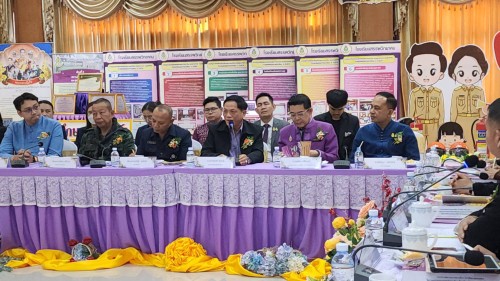 เทศบาลนครแม่สอด ร่วมเป็นเกียรติในการประเมินสถานศึกษา เพื่อรับรางวัลพระราชทาน ระดับมัธยมศึกษาขนาดใหญ่ ประจำปีการศึกษา 2566 ระดับกลุ่มจังหวัดที่ 7 