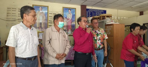 เทศบาลนครแม่สอด เข้าร่วมประชุมผู้สูงอายุ ชุมชนปู่แดง และชุมชนสักทอง ประจำเดือนกุมภาพันธ์ 2567