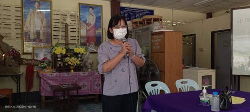 เทศบาลนครแม่สอด เข้าร่วมประชุมผู้สูงอายุ ชุมชนปู่แดง และชุมชนสักทอง ประจำเดือนกุมภาพันธ์ 2567