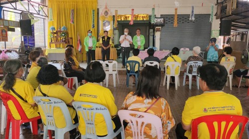 เทศบาลนครแม่สอด เข้าร่วมประชุมผู้สูงอายุ ชุมชนปู่แดง และชุมชนสักทอง ประจำเดือนกุมภาพันธ์ 2567