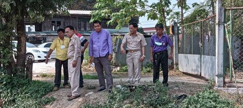 เทศบาลนครแม่สอด ลงพื้นที่สำรวจคอสะพาน เพื่อวางแผน และดำเนินการปรับปรุงซ่อมแซม