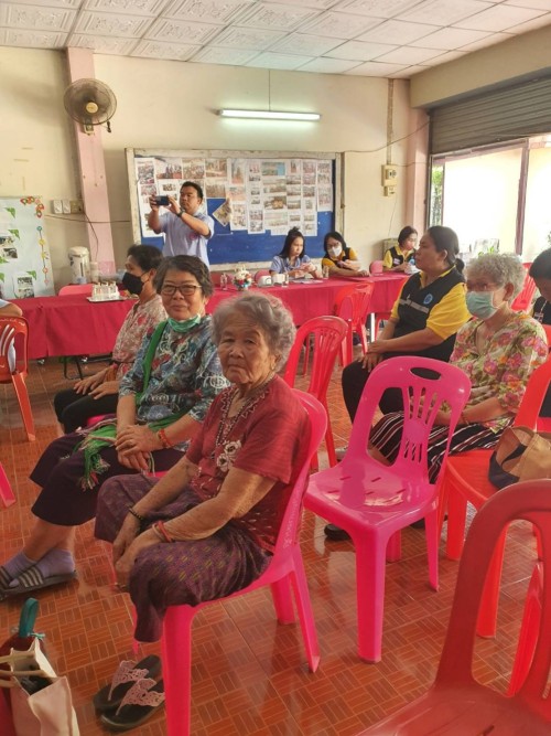 ทน.แม่สอด ร่วมกิจกรรมสร้างเสริมสุขภาพชมรมผู้สูงอายุ ประจำเดือนกุมภาพันธ์ 2567 ชุมชนสองแคว1