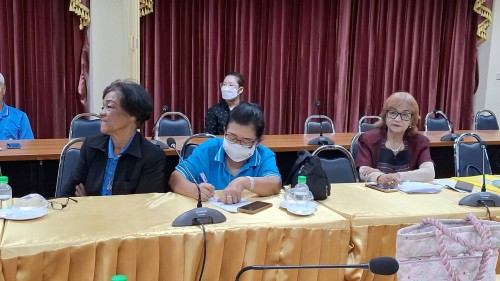 เทศบาลนครแม่สอด เข้าร่วมประชุมชมรมผู้สูงอายุเทศบาลนครแม่สอด