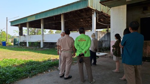 เทศบาลนครแม่สอด ลงพื้นที่สำรวจโรงฆ่าสัตว์ เทศบาลนครแม่สอด