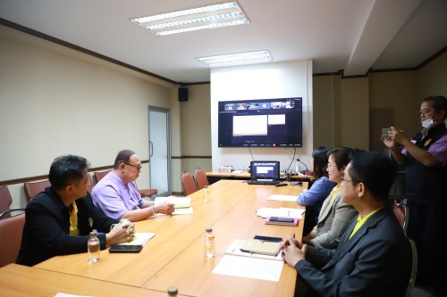 ทน.แม่สอด ร่วมประชุมคณะกรรมาธิการวิสามัญพิจารณาศึกษาร่างพระราชบัญญัติงบประมาณรายจ่าย ประจำปีงบประมาณ พ.ศ.2567 วุฒิสภา ครั้งที่ 34/2567 (ผ่านระบบออนไลน์)