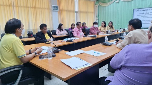 ประชุมคณะกรรมการพิจารณาการโอน (ย้าย) พนักงานครู และบุคลากรทางการศึกษา สังกัดเทศบาลนครแม่สอด ครั้งที่ 1/2567