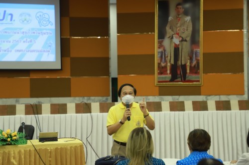 ทน.แม่สอด จัดโครงการพัฒนาศักยภาพแกนนำสุขภาพในชุมชน ครั้งที่ 5  ประจำปีงบประมาณ 2567