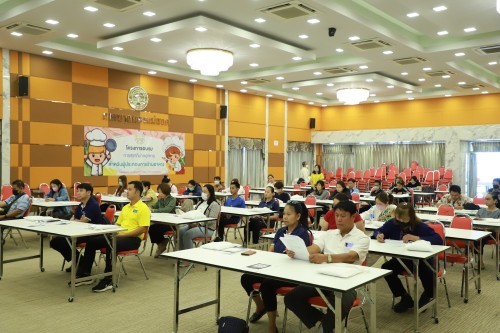ทน.แม่สอด ร่วมพิธีเปิดโครงการอบรมการสุขาภิบาลอาหาร สำหรับผู้ประกอบการร้านอาหารรุ่นที่ 1
