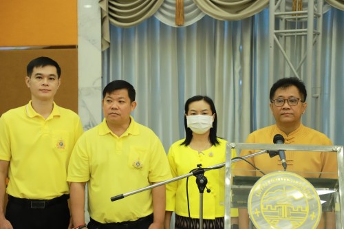 ทน.แม่สอด ร่วมพิธีเปิดโครงการอบรมการสุขาภิบาลอาหาร สำหรับผู้ประกอบการร้านอาหารรุ่นที่ 1