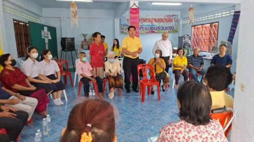 เทศบาลนครแม่สอด เข้าร่วมประชุมกลุ่มผู้สูงอายุชุมชนร่วมแรง ประจำเดือน มีนาคม 2567 