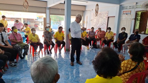 เทศบาลนครแม่สอด เข้าร่วมประชุมกลุ่มผู้สูงอายุชุมชนร่วมแรง ประจำเดือน มีนาคม 2567 