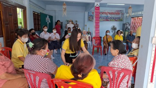 เทศบาลนครแม่สอด เข้าร่วมประชุมกลุ่มผู้สูงอายุชุมชนร่วมแรง ประจำเดือน มีนาคม 2567 