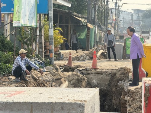 ทน.แม่สอด ลงพื้นที่ติดตามความคืบหน้า โครงการพัฒนาตามผังเมือง รวมเมืองแม่สอด อำเภอแม่สอด จังหวัดตาก