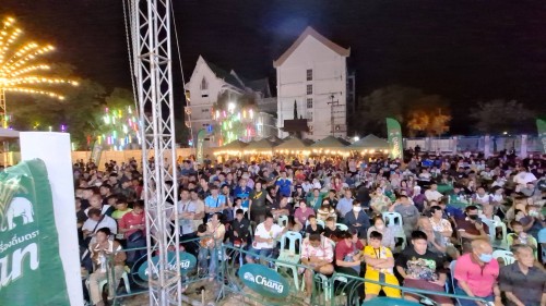 ทน.แม่สอด ร่วมพิธีเปิดงานศึกช้างมวยไทยเกียรติเพชรสัญจรมหากุศลฯ ณ สนามกีฬาสมเด็จพระนเรศวรมหาราช (สนามมวย ชั่วคราว) 