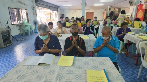 เทศบาลนครแม่สอด ร่วมกิจกรรมสร้างเสริมสุขภาพชมรมผู้สูงอายุ ประจำเดือนมีนาคม 2567 ชุมชนมณีไพรสณฑ์