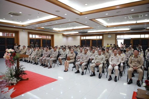 เข้าร่วมพิธีถวายราชสักการะ และกล่าวถวายราชสดุดีพระบาทสมเด็จพระจุลจอมเกล้าเจ้าอยู่หัว เนื่องในวันท้องถิ่นไทย ประจำปี 2567