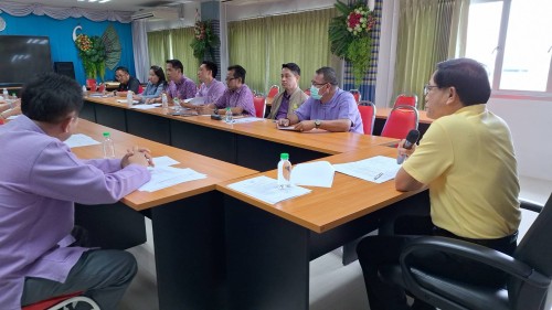 ทน.แม่สอด จัดประชุมเตรียมความพร้อมในพิธีเปิดการแข่งขันกีฬาประสานพลังแผ่นดินต่อต้านยาเสพติด