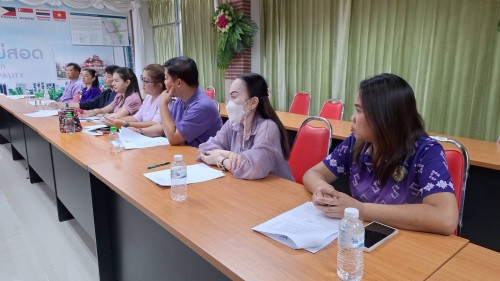 ทน.แม่สอด จัดประชุมเตรียมความพร้อมในพิธีเปิดการแข่งขันกีฬาประสานพลังแผ่นดินต่อต้านยาเสพติด