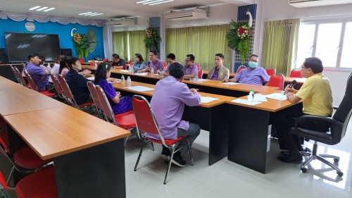 ทน.แม่สอด จัดประชุมเตรียมความพร้อมในพิธีเปิดการแข่งขันกีฬาประสานพลังแผ่นดินต่อต้านยาเสพติด