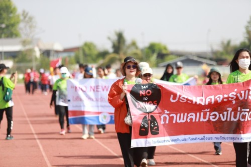 ทน.แม่สอด เข้าร่วมโครงการแข่งขันกีฬาประสานพลังแผ่นดินต่อต้านยาเสพติด อำเภอแม่สอด จังหวัดตาก ครั้งที่ 7 ประจำปี พ.ศ.2567