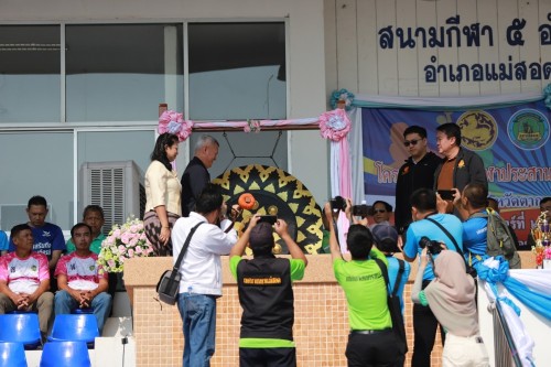 ทน.แม่สอด เข้าร่วมโครงการแข่งขันกีฬาประสานพลังแผ่นดินต่อต้านยาเสพติด อำเภอแม่สอด จังหวัดตาก ครั้งที่ 7 ประจำปี พ.ศ.2567