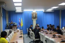 ในวันจันทร์ที่ ๑๓ มิถุนายน ๒๕๕๙ เวลา ๐๙.๐๐น. ดร.เทอดเกียรติ ชินสรนันท์ นายกเทศมนตรนครแม่สอด  นายธนยศ ปานขาว นายอำเภอแม่สอด 