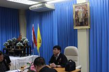 ในวันจันทร์ที่ ๑๓ มิถุนายน ๒๕๕๙ เวลา ๐๙.๐๐น. ดร.เทอดเกียรติ ชินสรนันท์ นายกเทศมนตรนครแม่สอด  นายธนยศ ปานขาว นายอำเภอแม่สอด 