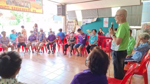 ทน.แม่สอด เข้าร่วมประชุมกลุ่มผู้สูงอายุชุมชนประชารักษ์ ประจำเดือน มีนาคม 2567