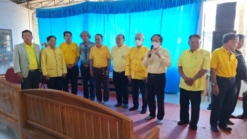 เทศบาลนครแม่สอด เข้าร่วมพิธีทำบุญทอดผ้าป่าสามัคคีชุมชนร่วมใจ