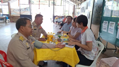เทศบาลนครแม่สอด ร่วมกิจกรรมสร้างเสริมสุขภาพชมรมผู้สูงอายุ ประจำเดือนมีนาคม 2567 ชุมชนสักทอง