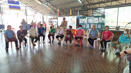 เทศบาลนครแม่สอด ร่วมกิจกรรมสร้างเสริมสุขภาพชมรมผู้สูงอายุ ประจำเดือนมีนาคม 2567 ชุมชนสักทอง