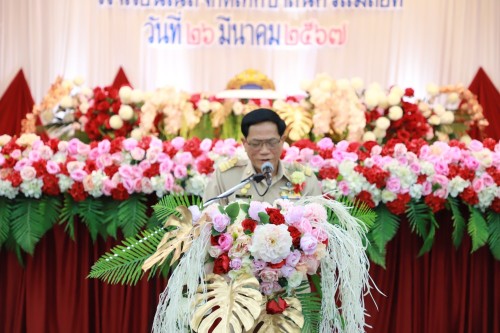จัดโครงการปัจฉิมนิเทศนักเรียนที่สำเร็จการศึกษา ประจำปีการศึกษา 2566 