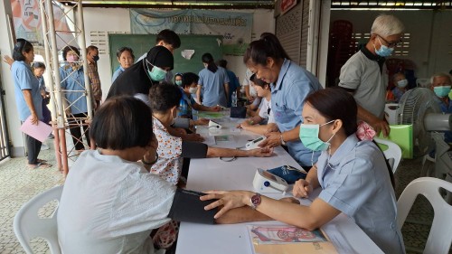 ทน.แม่สอด จัดโครงการชุมชนลดเค็ม ลดโรค กองทุนหลักประกันสุขภาพ 