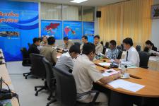 เทศบาลนครแม่สอดจัดการประชุมคณะผู้บริหารและหัวหน้าส่วนราชการเทศบาลนครแม่สอด ครั้งที่ 29/2560