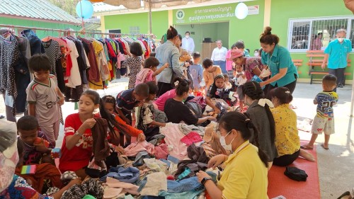 ทน.แม่สอด จัดกิจกรรมตลาดนัดปันสุข ครั้งที่ 2 ณ ชุมชนวัดหลวง
