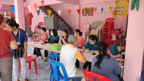 เทศบาลนครแม่สอด ลงพื้นที่ออกหน่วยฉีดวัคซีนป้องกันโรคพิษสุนัขบ้าทั้ง 20 ชุมชน ในเขตเทศบาลนครแม่สอด