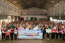 เทศบาลนครแม่สอด จัดประชุมประชาคมรับฟังความคิดเห็นของประชาชนในเขตเทศบาลนครแม่สอด และแจกเบี้ยยังชีพผู้สูงอายุและผู้พิการ ประจำเดือนมีนาคม 2563 