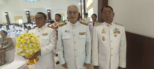 เทศบาลนครแม่สอด เข้าร่วมพิธีถวายราชสักการะ เนื่องในวันที่ระลึกพระบาทสมเด็จพระนั่งเกล้าเจ้าอยู่หัว พระมหาเจษฎาราชเจ้า ประจำปี 2567