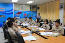 เทศบาลนครแม่สอดจัดการประชุมคณะผู้บริหารและหัวหน้าส่วนราชการเทศบาลนครแม่สอด ครั้งที่ 28/2560