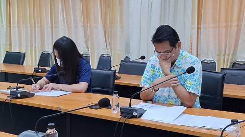 ทน.แม่สอด จัดประชุมพิจารณาเลื่อนเงินเดือนของพนักงานครูเทศบาล และบุคลากรทางการศึกษา ลูกจ้างประจำ (ภารโรง) ครั้งที่ 1 ประจำปี 2567 