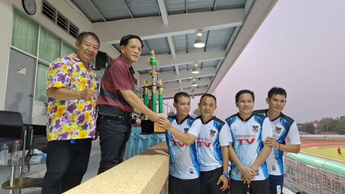 เทศบาลนครแม่สอด จัดโครงการแข่งขันกีฬาฟุตบอล 7 คน “มหาสงกรานต์ 67” ประจำปี 2567