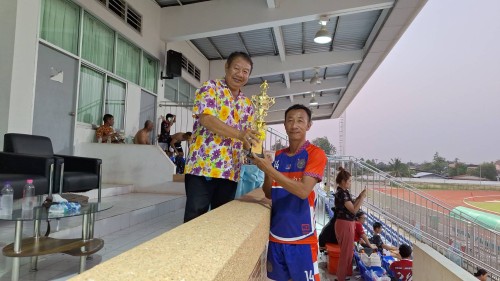 เทศบาลนครแม่สอด จัดโครงการแข่งขันกีฬาฟุตบอล 7 คน “มหาสงกรานต์ 67” ประจำปี 2567