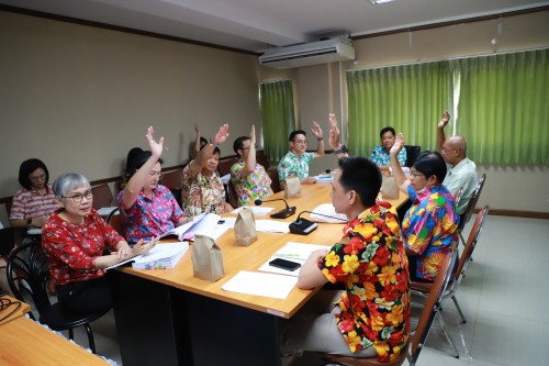 เทศบาลนครแม่สอด จัดประชุมคณะกรรมการสนับสนุนการจัดทำแผนพัฒนาท้องถิ่น เพื่อจัดทำร่างแผนพัฒนาท้องถิ่น (พ.ศ.2566 - 2570) 