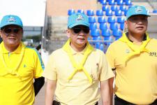 เทศบาลนครแม่สอด จัดโครงการจิตอาสาปรับภูมิทัศน์สนามกีฬา 5 อำเภอชายแดน (นานาชาติ)