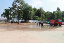 เทศบาลนครแม่สอด จัดโครงการจิตอาสาปรับภูมิทัศน์สนามกีฬา 5 อำเภอชายแดน (นานาชาติ)