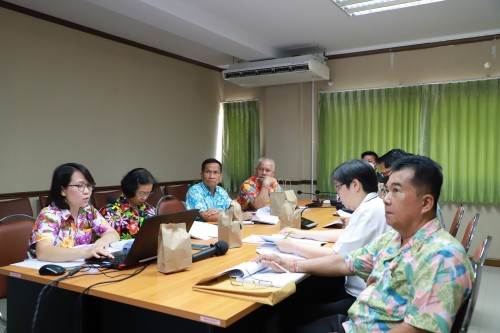 ทน.แม่สอด จัดประชุมคณะกรรมการติดตามและประเมินผลแผนพัฒนา  เทศบาลนครแม่สอด ประจำปีงบประมาณ พ.ศ. 2567